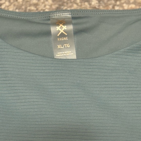 NEW Rhône Ripple Longline Bra & 7/8 Pocket Legging Set in Blue Hue - Picture 11 of 15